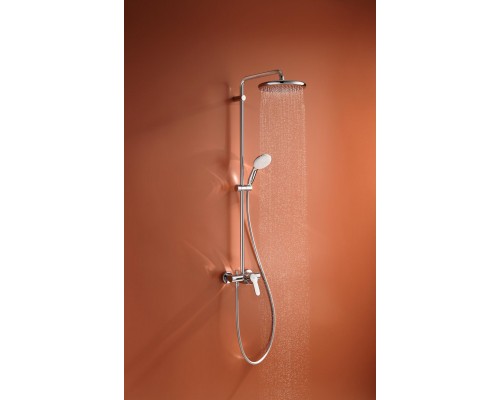 26673001 Tempesta System 250 Душевая система с однорычажным смесителем настенного монтажа, хром (замена арт. 26673000) 26673001
