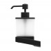 Дозатор для жидкого мыла (стекло) TD 231.20 черный X07P559