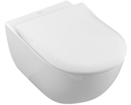 5614 R201 SUBWAY 2.0 Комбипак (5614R001 Унитаз 370х560, подвесной, DirectFlush + 9M78S101 Сиденье для унитаза, SlimSeat, Quick Release, Soft Closing) 5614R201