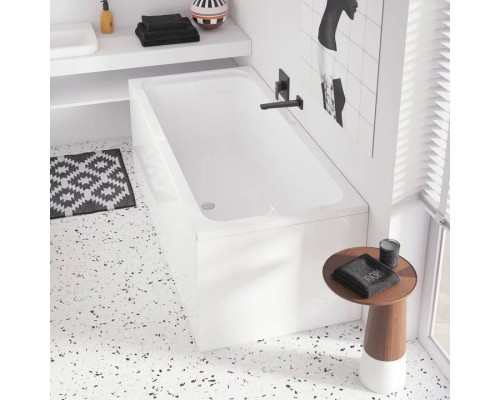 TVS125002000K5 ARCHITECTURA SQUARE Однорычажный смеситель скрытого монтажа, материал: Латунь, Чёрный (ДО ОКОНЧАНИЯ ОСТАТКОВ) TVS125002000K5