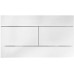 E4316-00 Панель для двойного смыва, белый E4316-00