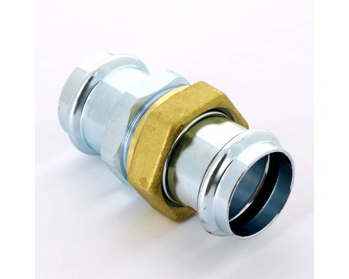 Муфта разъёмная пресс плоская прокладка оцинкованная сталь Prestabo VIEGA 42