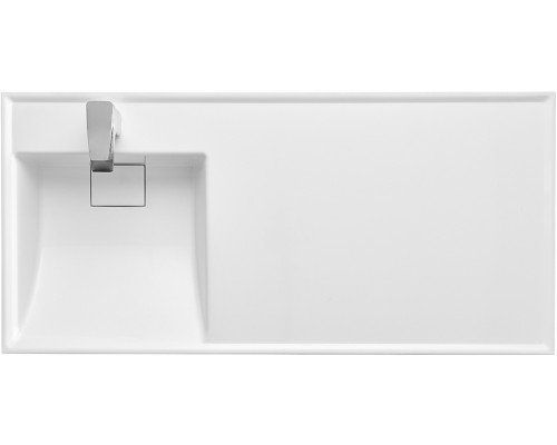 1A72833KLH01L Раковина Лондри 105 белая левая 1A72833KLH01L