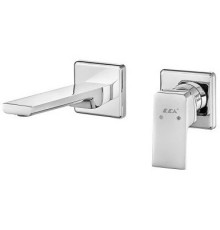 102167605EX-KK TIERA смеситель для раковины настенный 2 отв. (внешняя часть) 102167605EX-KK