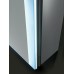 AQ7809-MLC Алюминиевый зеркальный шкаф с подсветкой 800700133,крепеж. Две зерк.дверцы шириной 39,85см,антизапотевание, акриловая подсветка AQ7809-MLC