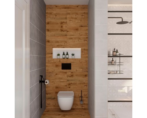 R0121A6 OLEAS™ M2 Механическая панель смыва, двойной смыв, черный R0121A6