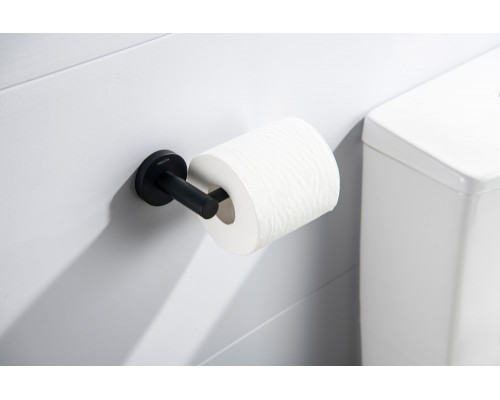 AQ4108MB ЕВРОПА бумагодержатель, матовый черный AQ4108MB