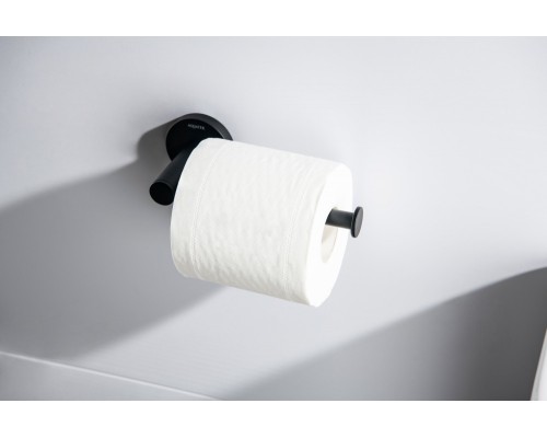 AQ4108MB ЕВРОПА бумагодержатель, матовый черный AQ4108MB