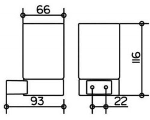 14950019000 PLAN Держатель стакана, в комплекте с хрустальным стаканом, хром 14950019000