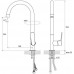 Смеситель кухонный CL 016.00 X070085