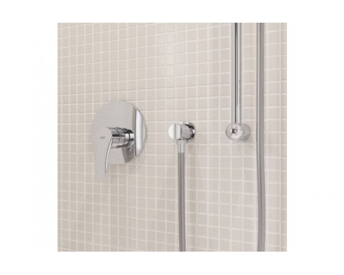 29078001 BauEdge Смеситель для душа (внешняя и встраиваемая части), хром (замена 29078000) 29078001