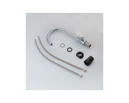 AQ1882CR НИКА смеситель для кухни (полукруглый излив) AQ1882CR