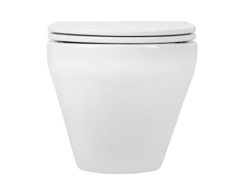 AQ1199T-00 ЛЕЯ Унитаз подвесной TORNADO 490360320мм, тонкое сиденье с механизмом плавного закрывания, крепеж AQ1199T-00