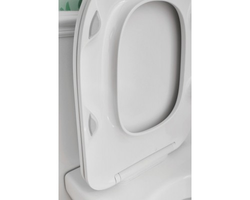 E77168-0 Modern Life крышка -сиденье дюропласт, плавное закрывание, белый E77168-0