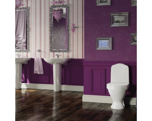 CLASSIC BASIC Унитаз-компакт Белый S1 (WC.CC/Classic/2-TM/WHT.G/S1) WC.CC/Classic/2-TM/WHT.G/S1