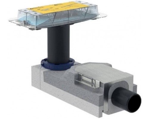 154.150.00.1 CleanLine корпус дренажных каналов, монтажная высота от 90 мм 154.150.00.1