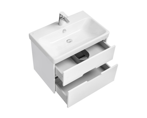 1A2543K0OL010 Набор: 1A254301OL010 Тумба-умывальник Оливия 70 Белый матовый/ 1WH501628 Раковина Адриана 70 1A2543K0OL010