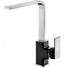 103518123EX TIERA смеситель для кухни черный /хром 103518123EX