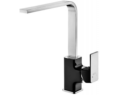103518123EX TIERA смеситель для кухни черный /хром 103518123EX