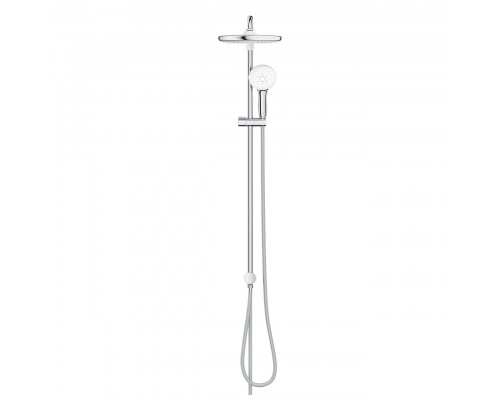 26675001 Tempesta System 250 Душевая система flex наружного монтажа c перекл-3, кругл, макс расход (при 3 бар) 7,9 л/мин, хром (замена арт. 26675000) 26675001