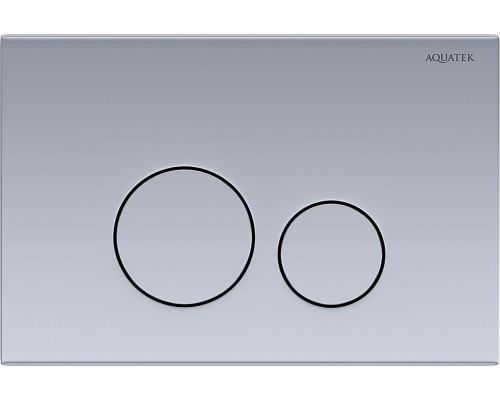 KDI-0000036 (023A) Панель смыва нержавеющая сталь (клавиши круглые) KDI-0000036