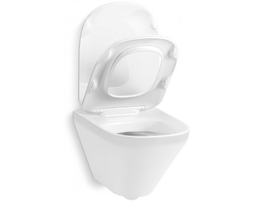 E77168-0 Modern Life крышка -сиденье дюропласт, плавное закрывание, белый E77168-0