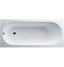 UBQ 170 OBE 2V-01 OBERON Solo Ванна 170x75, с ножками, белая, материал кварил Quaryl®, вкл. сверло для перелива UBQ170OBE2V-01