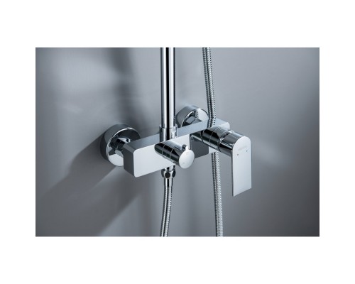 AQ2465CR ЛИРА душевая система (смеситель для душа) 250х250мм AQ2465CR