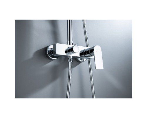 AQ2465CR ЛИРА душевая система (смеситель для душа) 250х250мм AQ2465CR