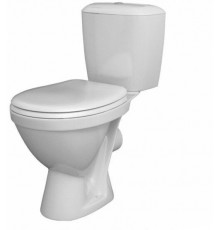 1.WH30.2.376 ПАЛЛАДА Унитаз-компакт (стандарт: 2-реж., дюро, метал крепеж) 1.WH30.2.376