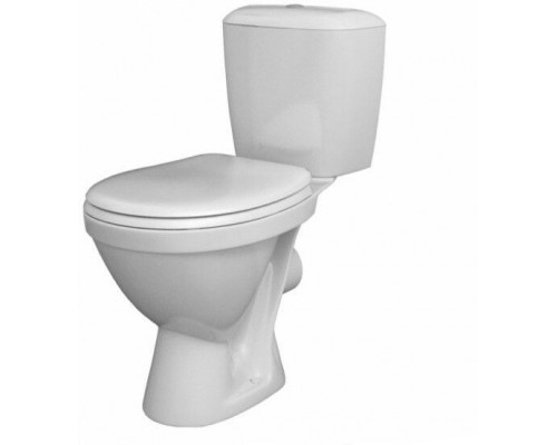 1.WH30.2.376 ПАЛЛАДА Унитаз-компакт (стандарт: 2-реж., дюро, метал крепеж) 1.WH30.2.376