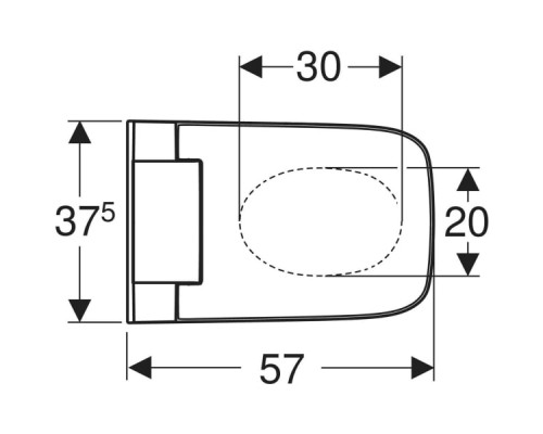 146.250.21.1 Подвесной унитаз-биде Geberit AquaClean Sela Square, хром 146.250.21.1