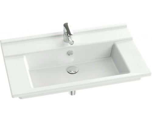 STRUKTURA EXH112-00 раковина-столешница. Ш 80 x 48 см, подвесная EXH112-00