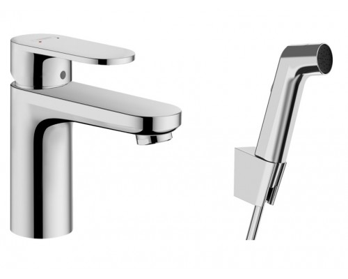 71215000 HG Vernis Blend смеситель для раковины с гигиеническим душем 71215000