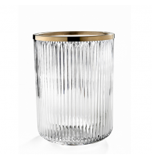 Урна, 3SC, Elegance, шгв 200-200-280, цвет-латунь сатинированная матовая