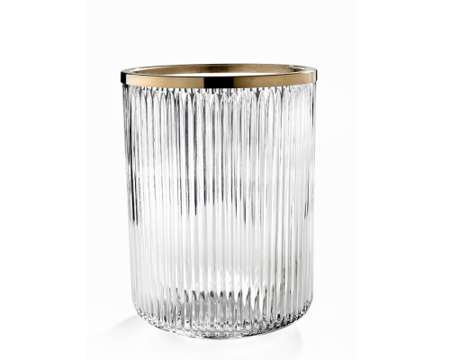 Урна, 3SC, Elegance, шгв 200-200-280, цвет-латунь сатинированная матовая