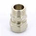 Муфта обжим-Н никелированная UNI-FITT 16х1/2"