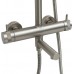 Allen Brau Priority Душевая стойка 27,7x50,9x123,2h см, излив 11,4 см, цвет: никель браш 5.31A10-BN