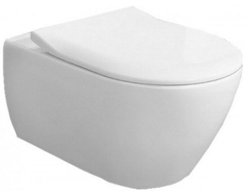 5614 R201 SUBWAY 2.0 Комбипак (5614R001 Унитаз 370х560, подвесной, DirectFlush + 9M78S101 Сиденье для унитаза, SlimSeat, Quick Release, Soft Closing) 5614R201