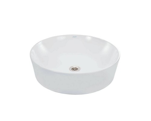 Раковина, Jaquar, Opal, шгв 480-480-135, отверстия для смесителя-отсутствуют, цвет-белый