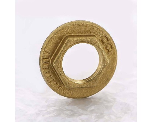 Контргайка В с бортиком UNI-FITT 1/2" Контргайка В с бортиком UNI-FITT 1/2"