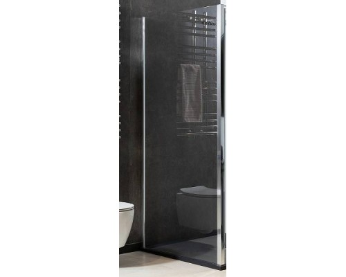 Allen Brau Priority Боковая стенка 100 см, тонированное стекло, цвет: хром 3.31019.00G