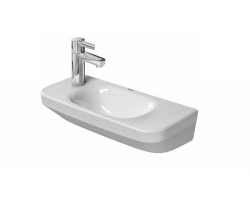 Раковина, Duravit, Durastyle, шгв 500-220-120, отверстия для смесителя-отсутствуют, цвет-белый
