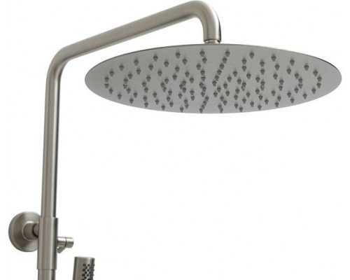 Allen Brau Priority Душевая стойка 27,7x50,9x123,2h см, излив 11,4 см, цвет: никель браш 5.31A10-BN Allen Brau Priority Душевая стойка 27,7x50,9x123,2h см, излив 11,4 см, цвет: никель браш 5.31A10-BN