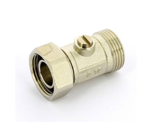 Узел радиаторный со встроенным краном НВ UNI-FITT 3/4"ЕК х 3/4"ЕК прямой Узел радиаторный со встроенным краном НВ UNI-FITT 3/4"ЕК х 3/4"ЕК прямой