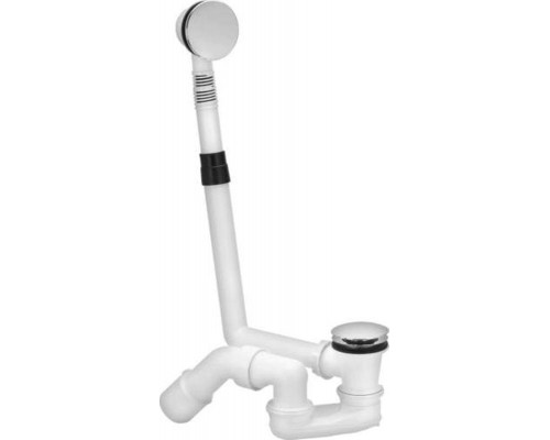 Слив-перелив Multiplex для стандартных ванн VIEGA 40/50 сливное колено 45° click-clack