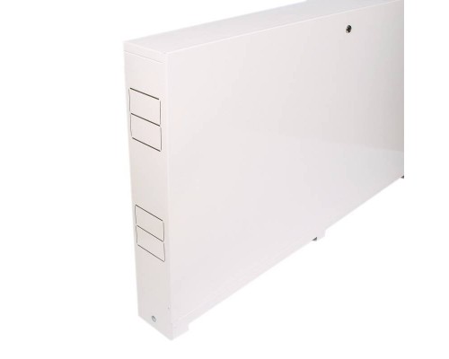 Шкаф коллекторный металлический встраиваемый UNI-FITT 890х670-760х125-195