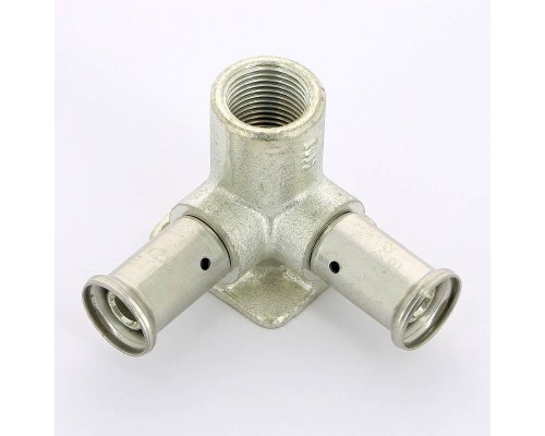 Водорозетка пресс-В проходная HENCO 16x1/2"x16