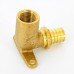 Водорозетка надвижная В удлиненная латунная REHAU 20-Rp1/2" RX+
