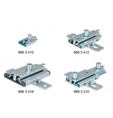 Скользящая опора одинарная, BIS ES-1MV, M10/12